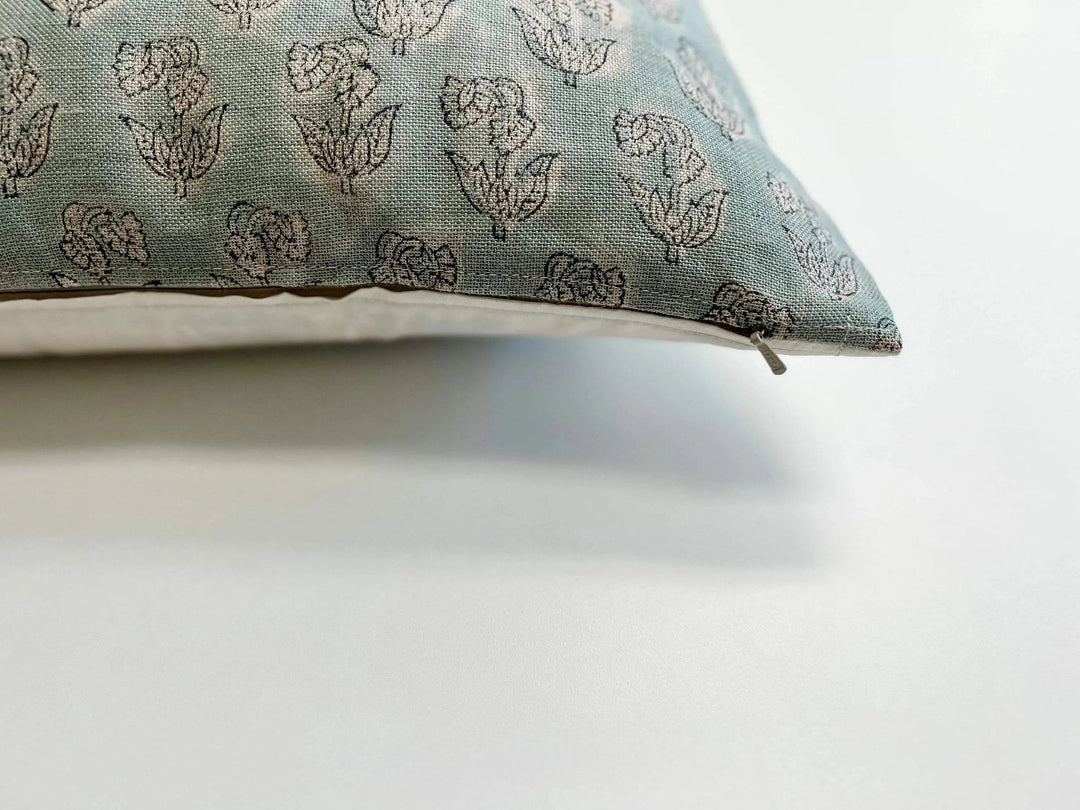 Melanie Block Print Pillow Cover