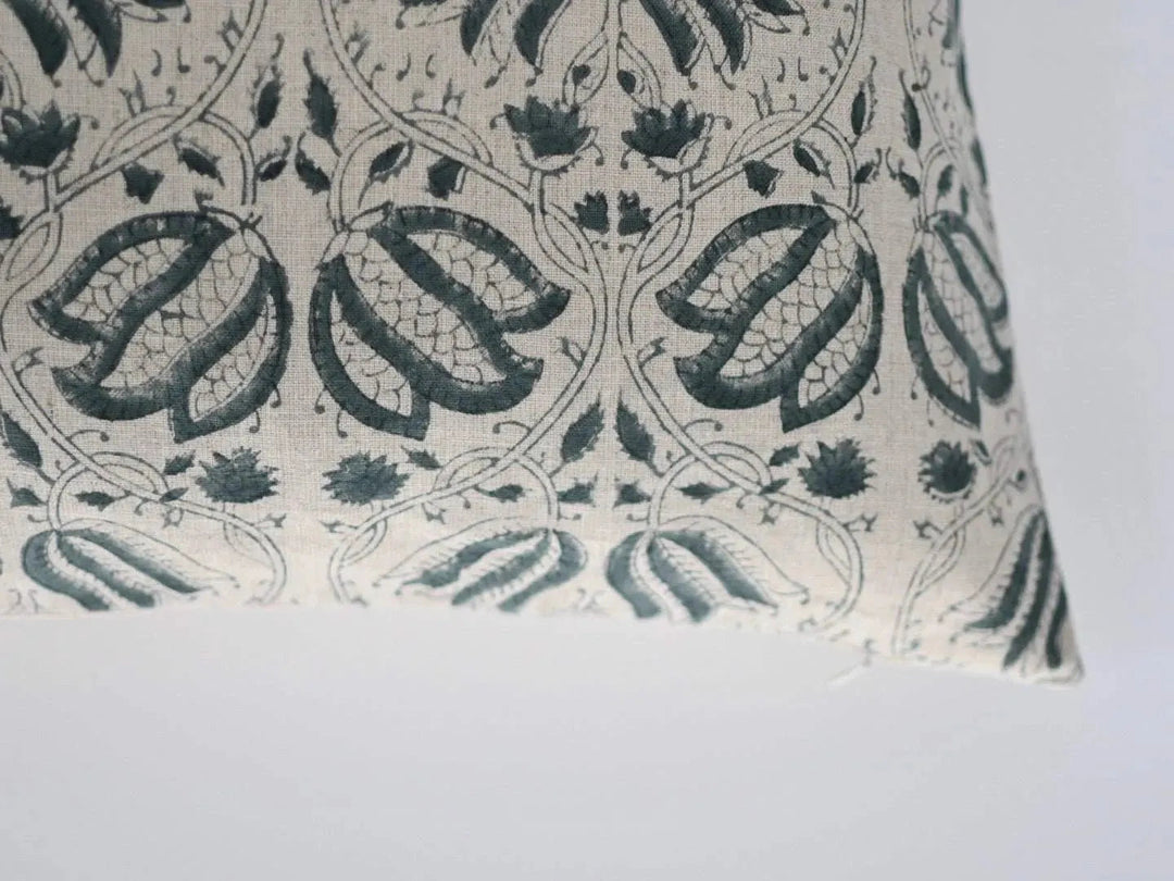 Maeve Block Print Pillow Cover