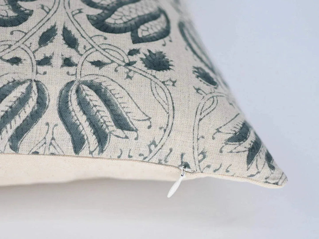 Maeve Block Print Pillow Cover