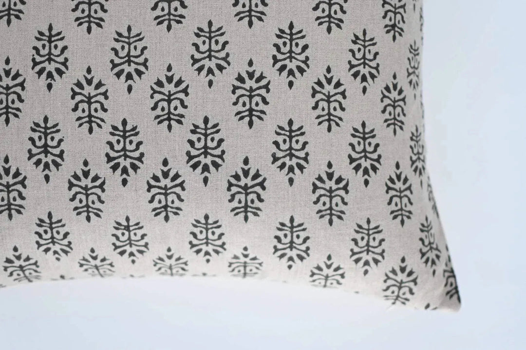 Kassidy Block Print Pillow Cover