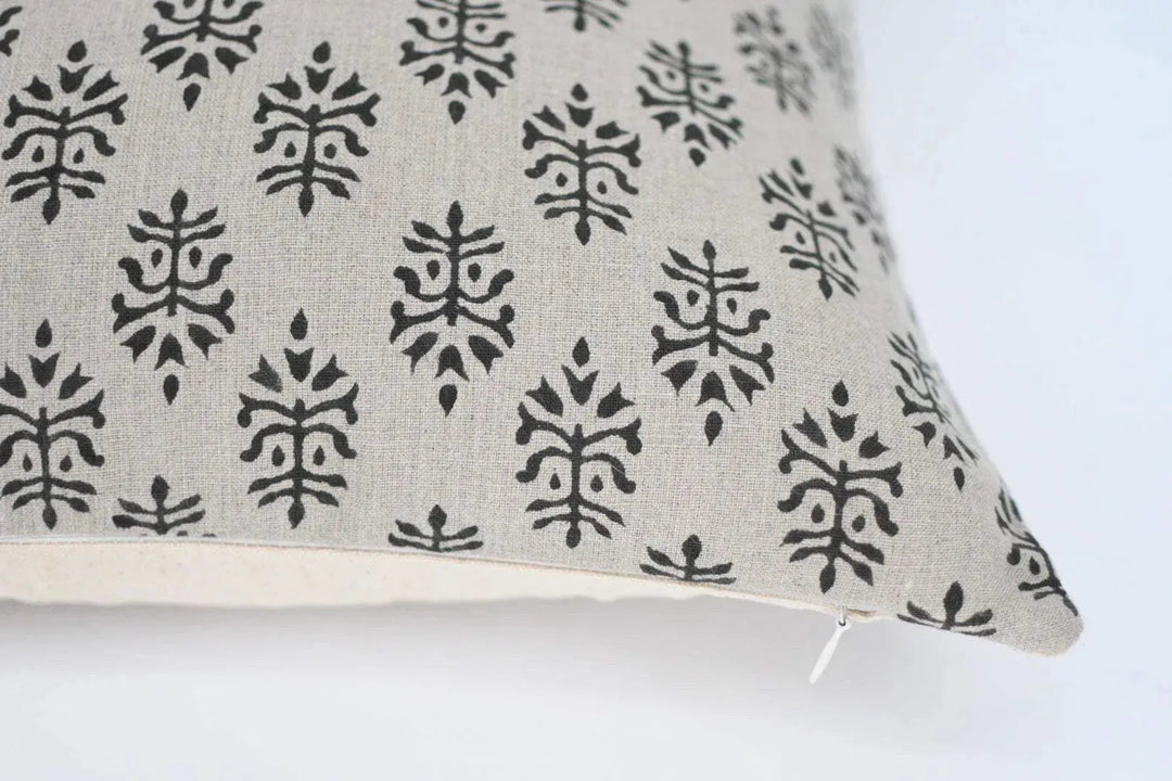 Kassidy Block Print Pillow Cover