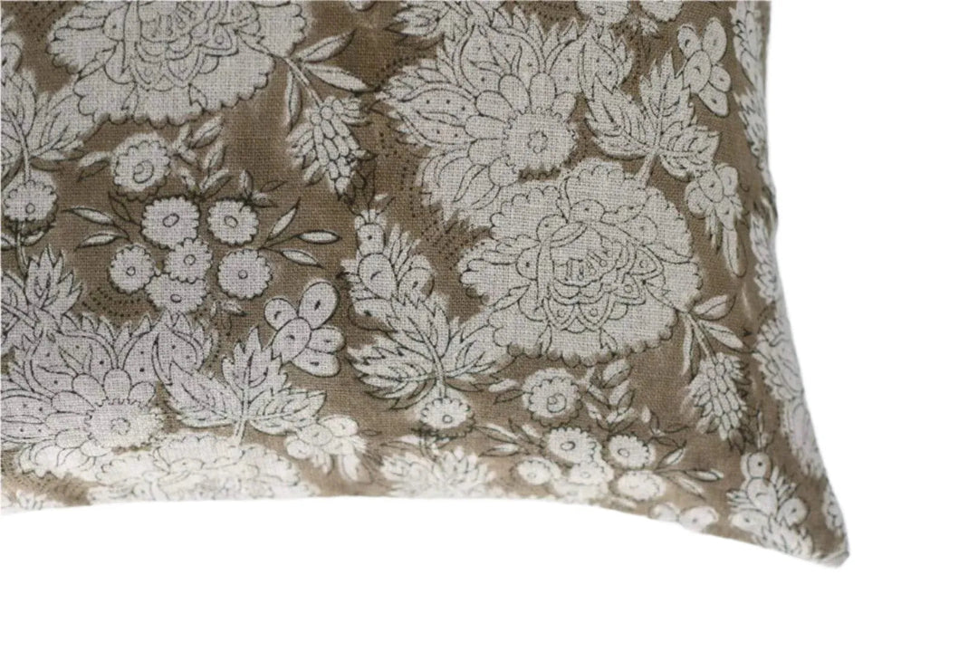Joelle Block Print Pillow Cover