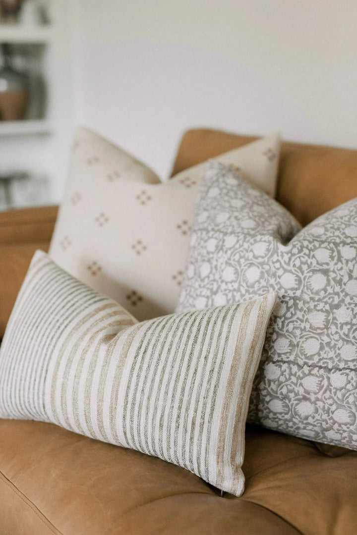 Marlene Hand Block Pillow Cover