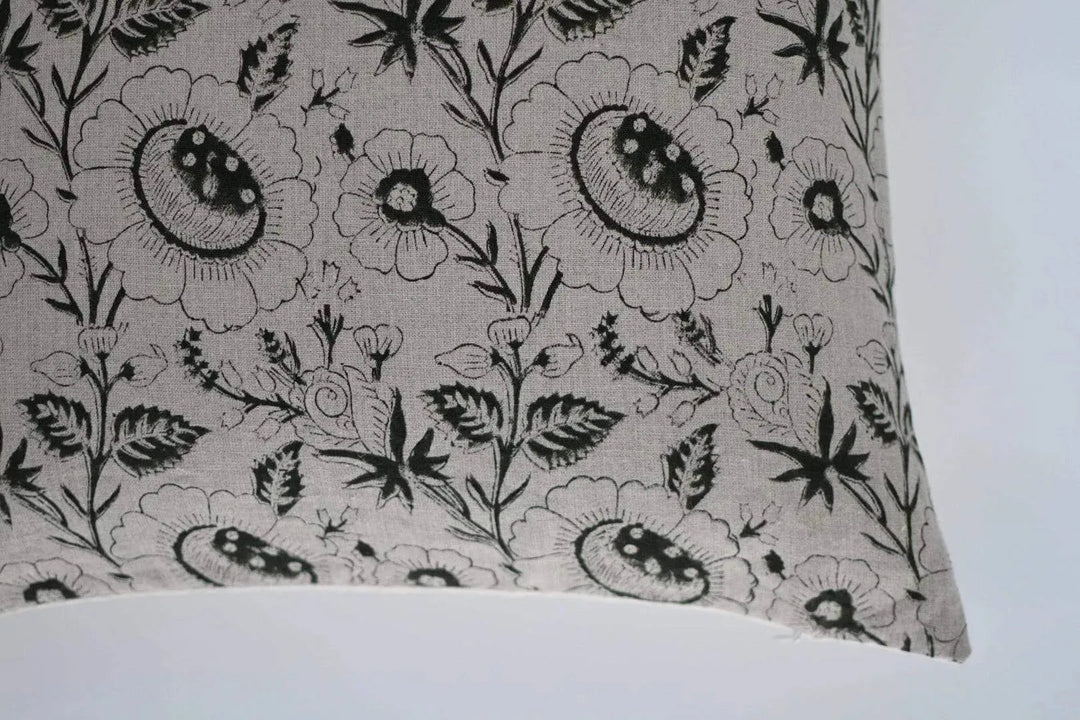 Laila Block Print Pillow Cover
