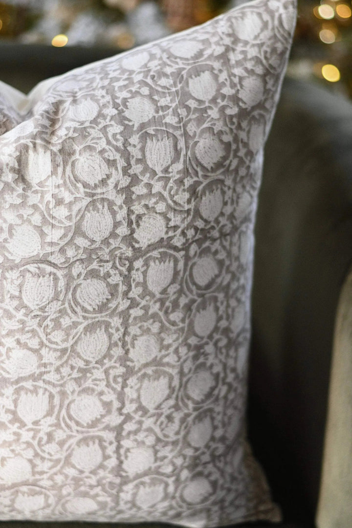 Marlene Hand Block Pillow Cover