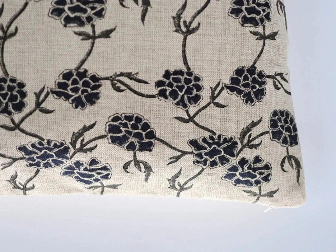 Mara Block Print Pillow Cover