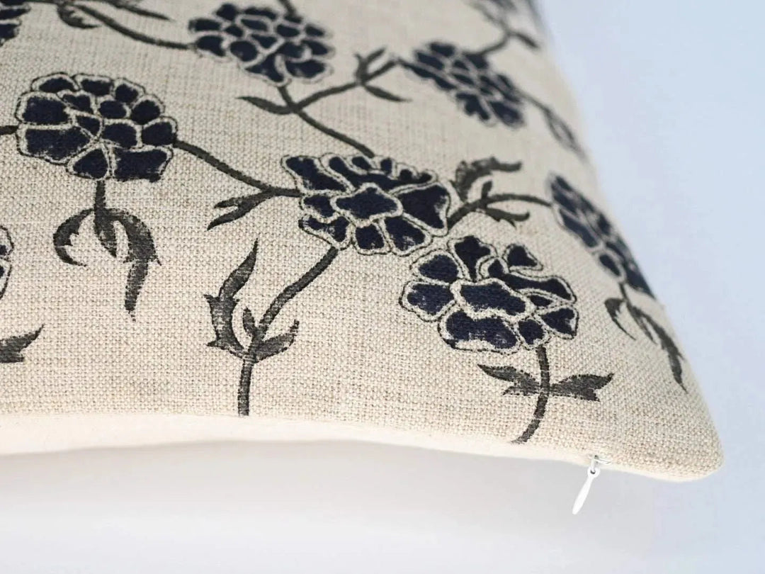 Mara Block Print Pillow Cover