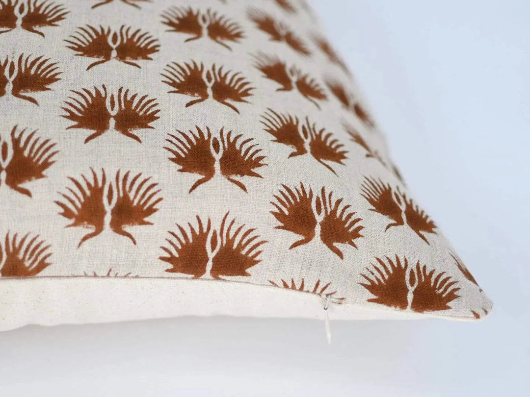 Mackenzie Block Print Pillow Cover