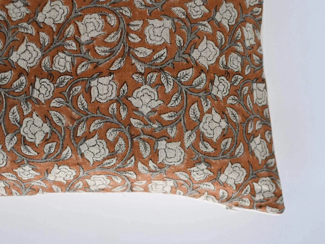 Lucy Block Print Pillow Cover