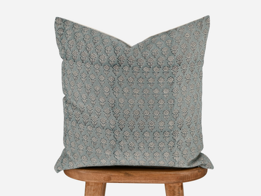 Celine Block Print Pillow Cover