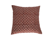 Violet Block Print Pillow Cover - Rohiyaan