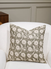 Annalise Block Print Pillow Cover