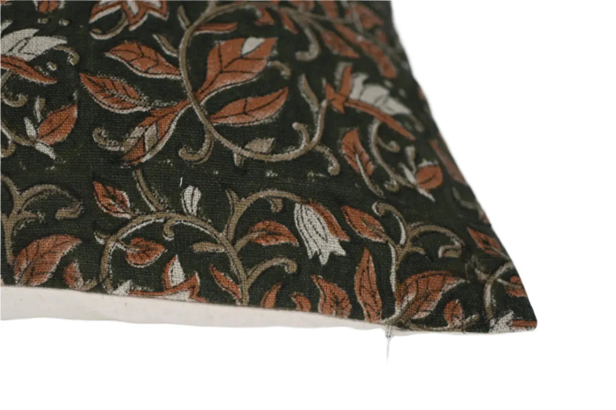 Shop Rae Block Print Pillow Cover Online – Rohiyaan