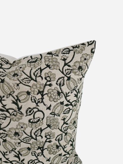 Carmen Block Print Pillow Cover