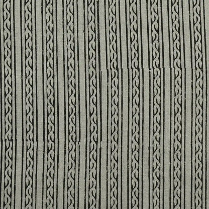 Thiriel Geometric Linen Block Print Fabric