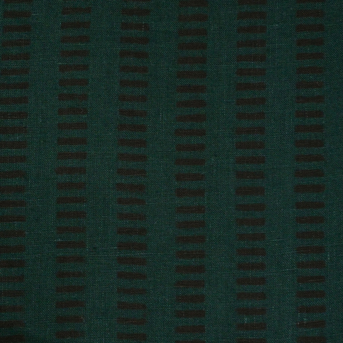 Arlo Stripe Linen Block Print Fabric