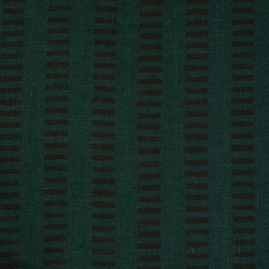 Arlo Stripe Linen Block Print Fabric