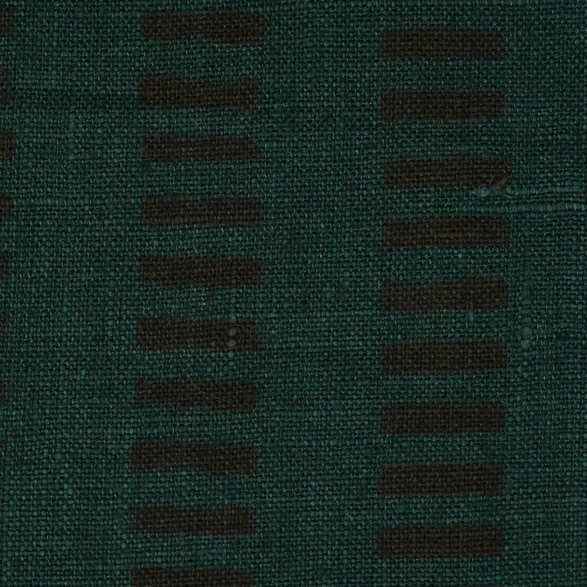 Arlo Stripe Linen Block Print Fabric