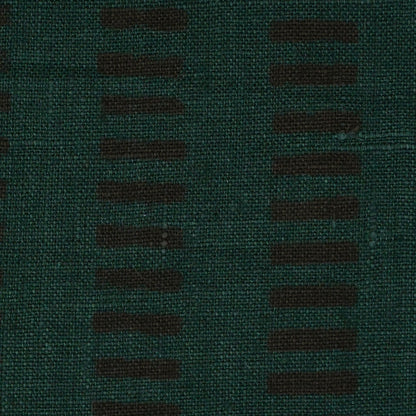 Arlo Stripe Linen Block Print Fabric