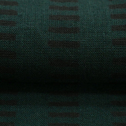 Arlo Stripe Linen Block Print Fabric