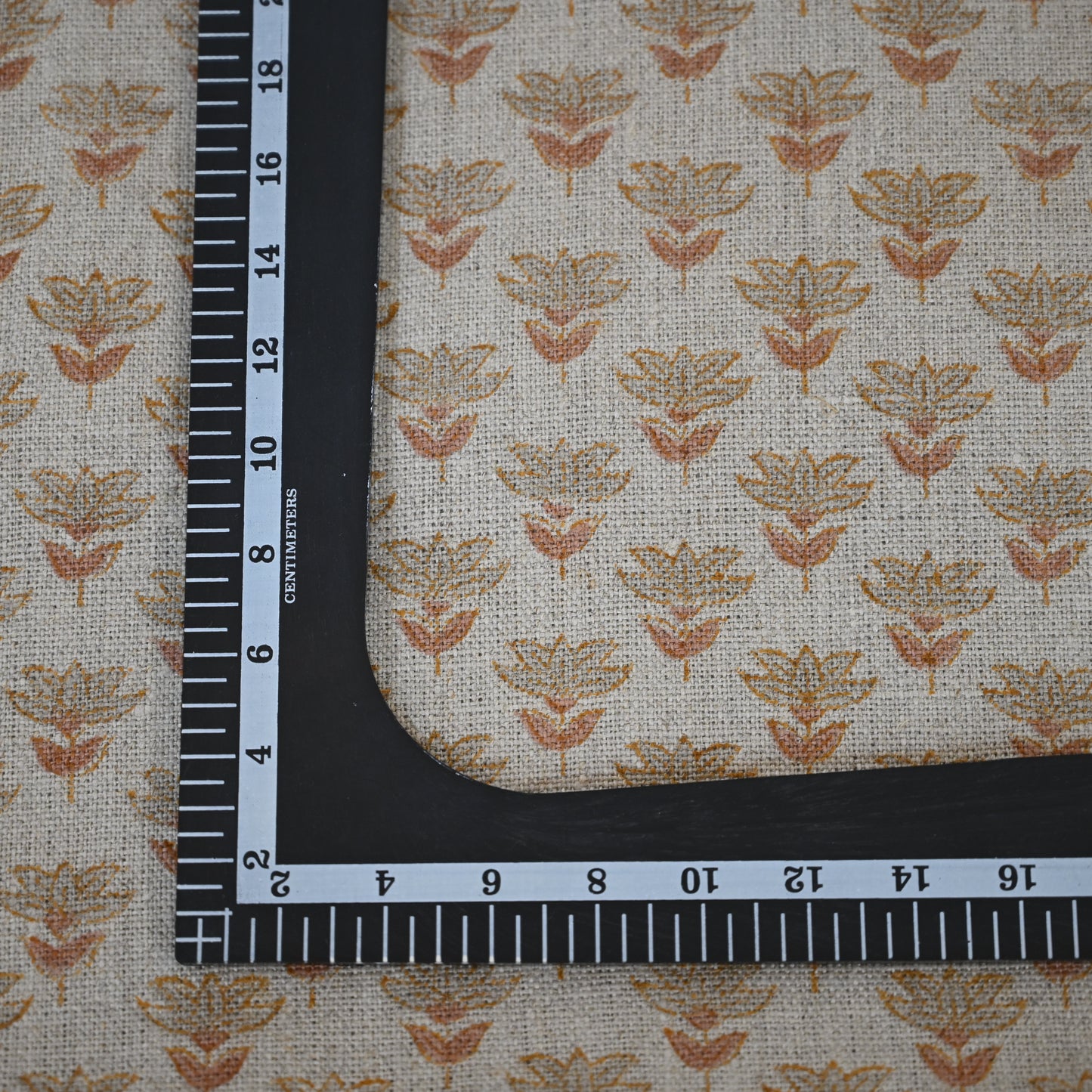 Destiny Oatmeal Block Print Pillow Cover