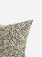 Esmeralda Block Print Pillow Cover