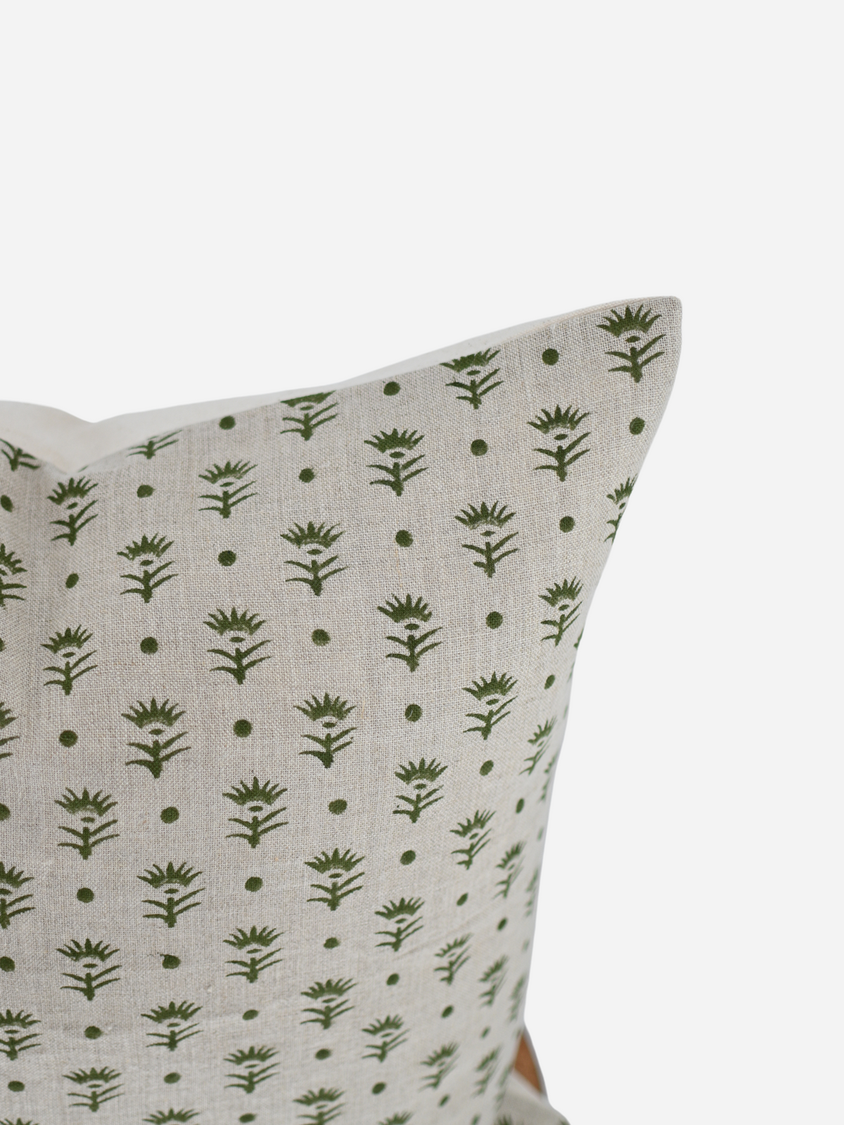 Caroline Block Print Pillow Cover