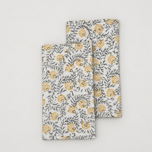Jasper Floral Booti Dinner Napkin
