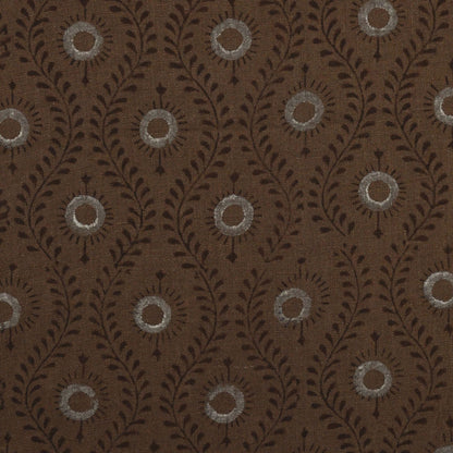 Niloc Botanical Linen Block Print Fabric