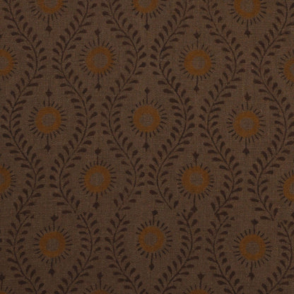Niloc Botanical Linen Block Print Fabric