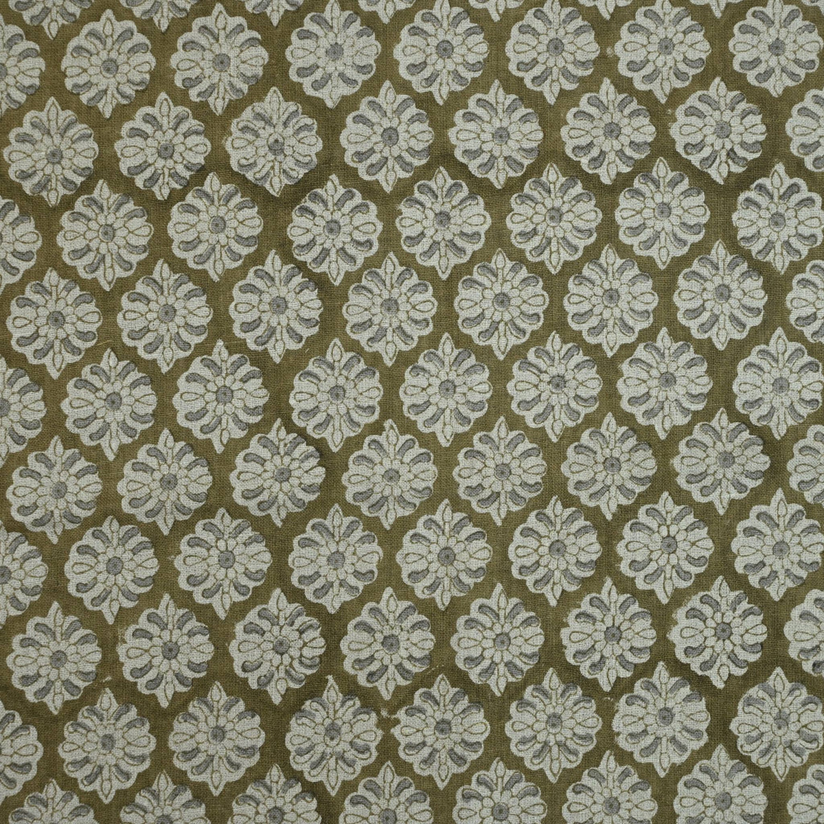 Casey Traditional Cotton Block Print Fabric