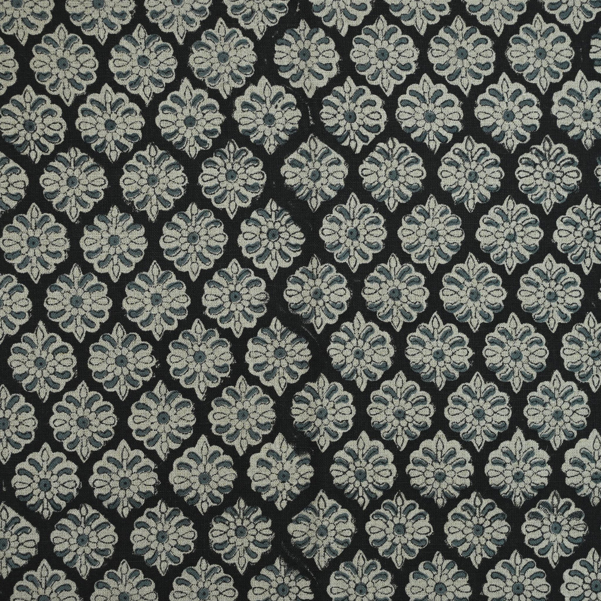 Casey Traditional Cotton Block Print Fabric