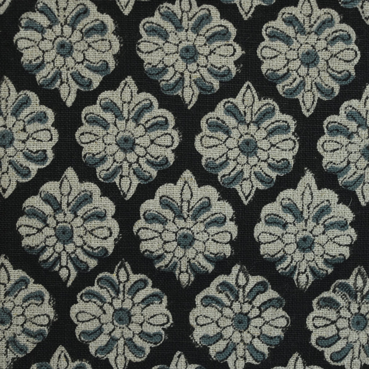 Casey Traditional Cotton Block Print Fabric