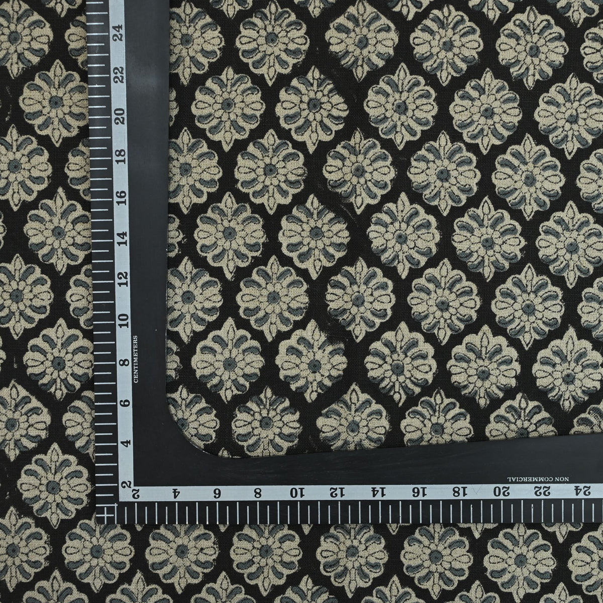 Casey Traditional Cotton Block Print Fabric