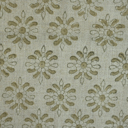 Casey Traditional Cotton Block Print Fabric