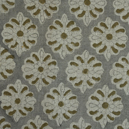 Casey Traditional Cotton Block Print Fabric