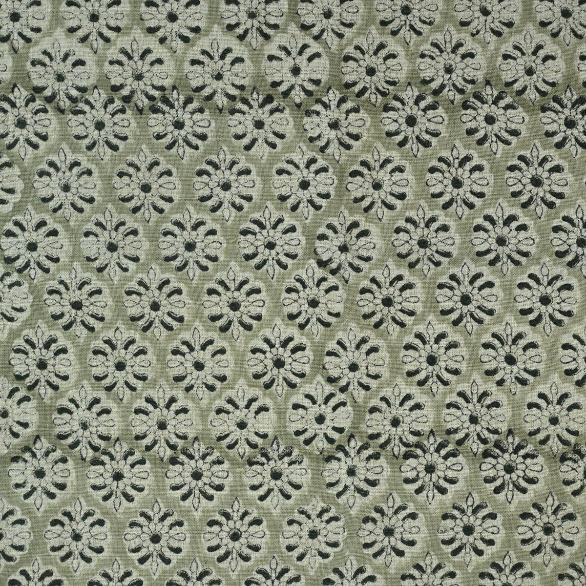 Casey Traditional Cotton Block Print Fabric