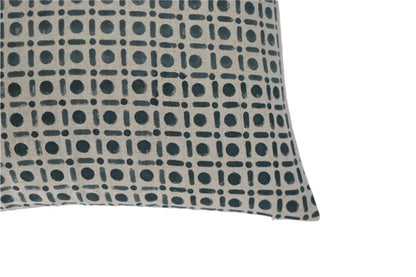 Liam Block Print Pillow Cover - Maple Village Lane