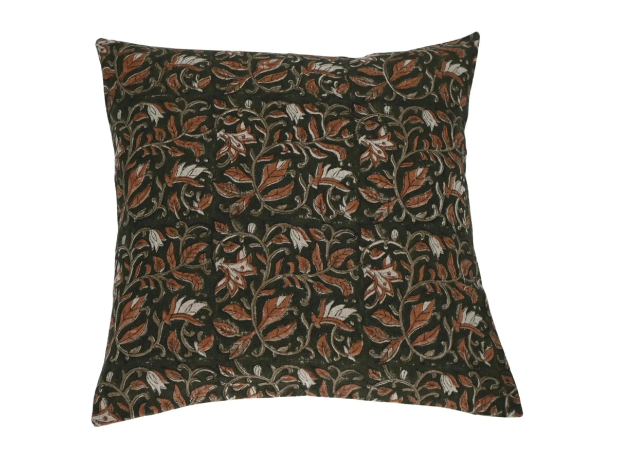 Rae Block Print Pillow Cover - Maple Village Lane