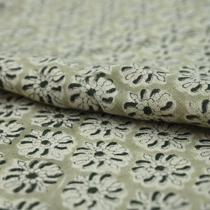 Casey Traditional Cotton Block Print Fabric