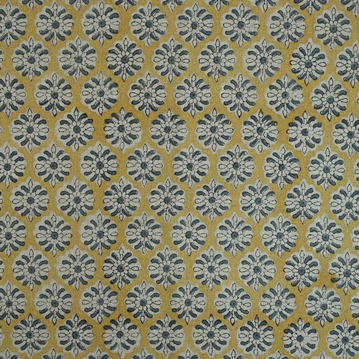 Casey Traditional Cotton Block Print Fabric