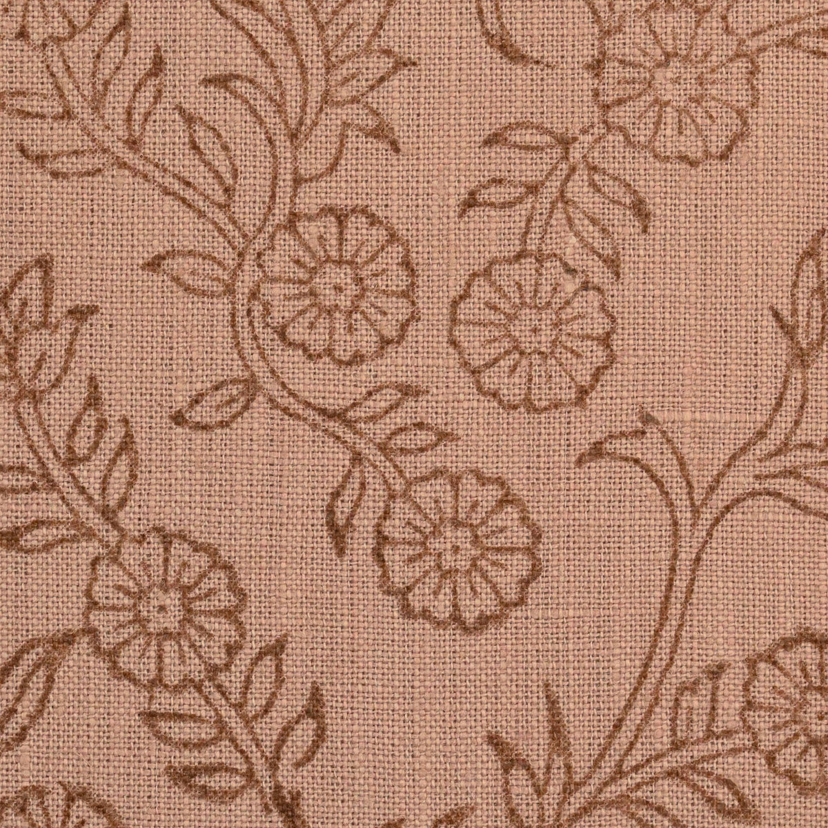Bailey Handmade Floral Linen Fabric
