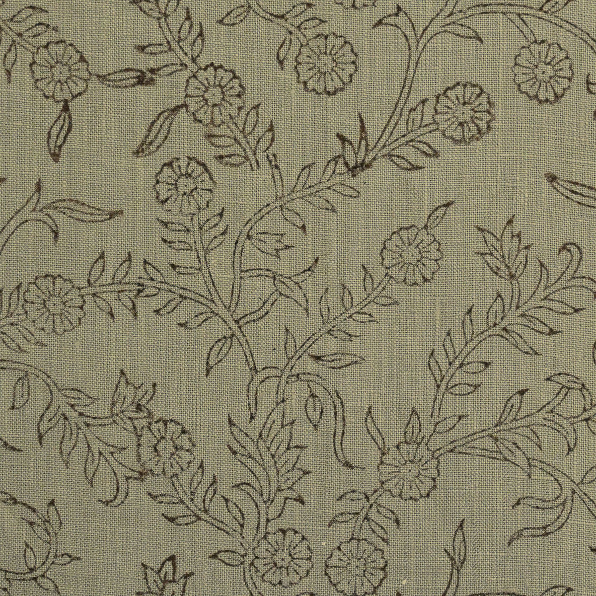 Bailey Handmade Floral Linen Fabric