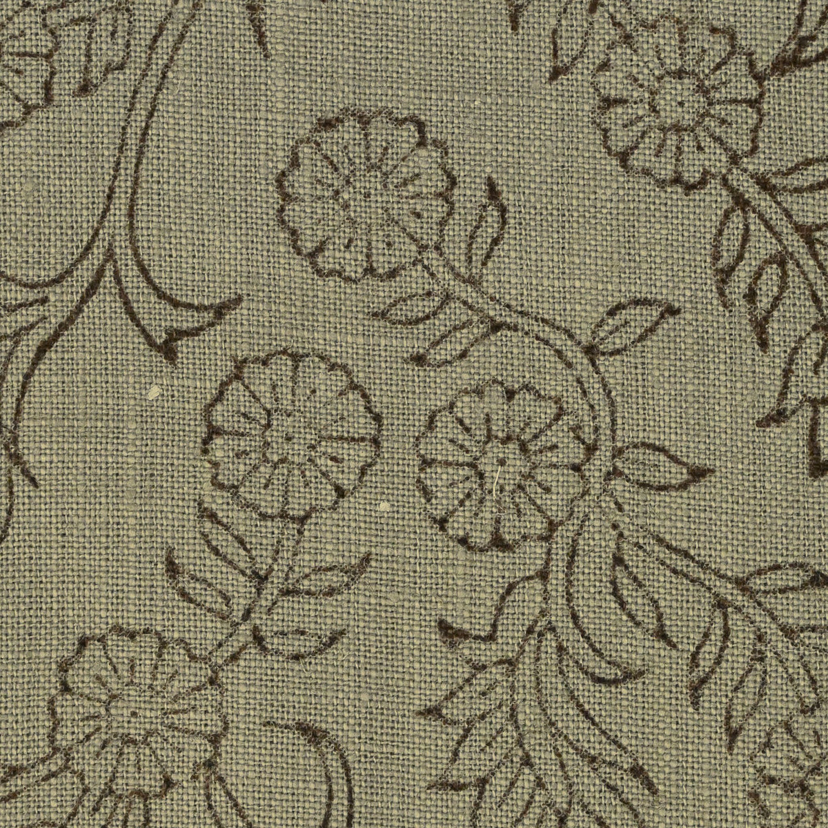 Bailey Handmade Floral Linen Fabric