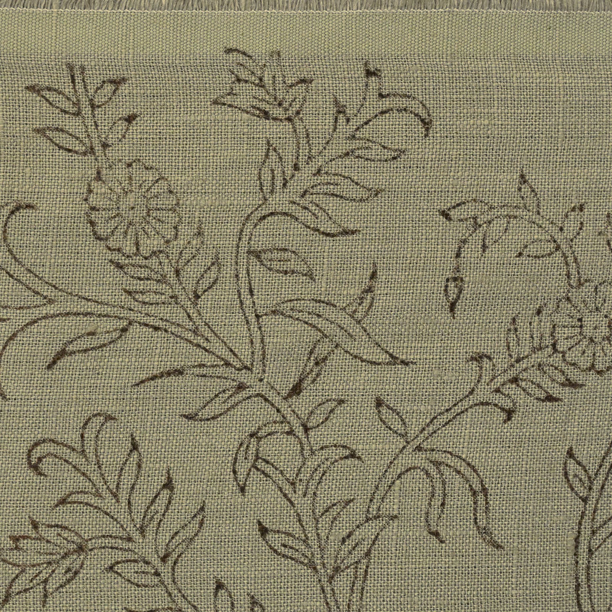 Bailey Handmade Floral Linen Fabric