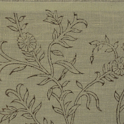 Bailey Handmade Floral Linen Fabric