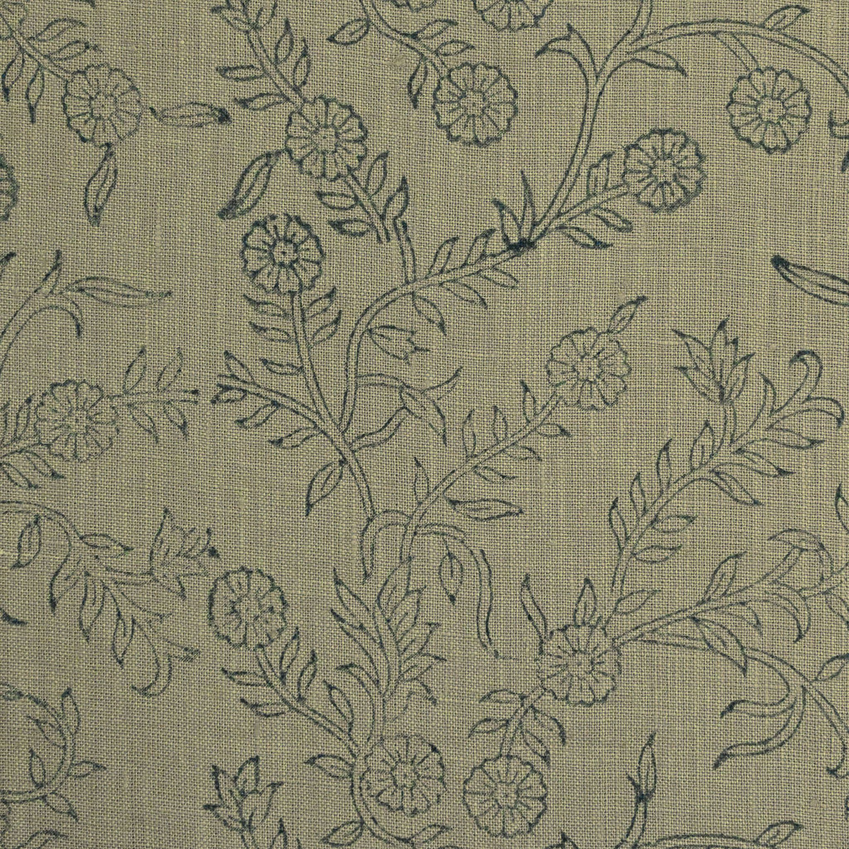 Bailey Handmade Floral Linen Fabric
