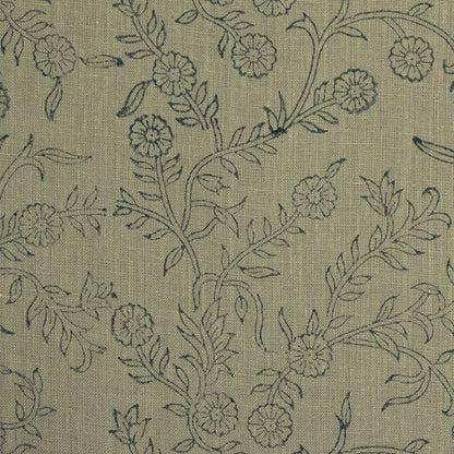 Bailey Handmade Floral Linen Fabric