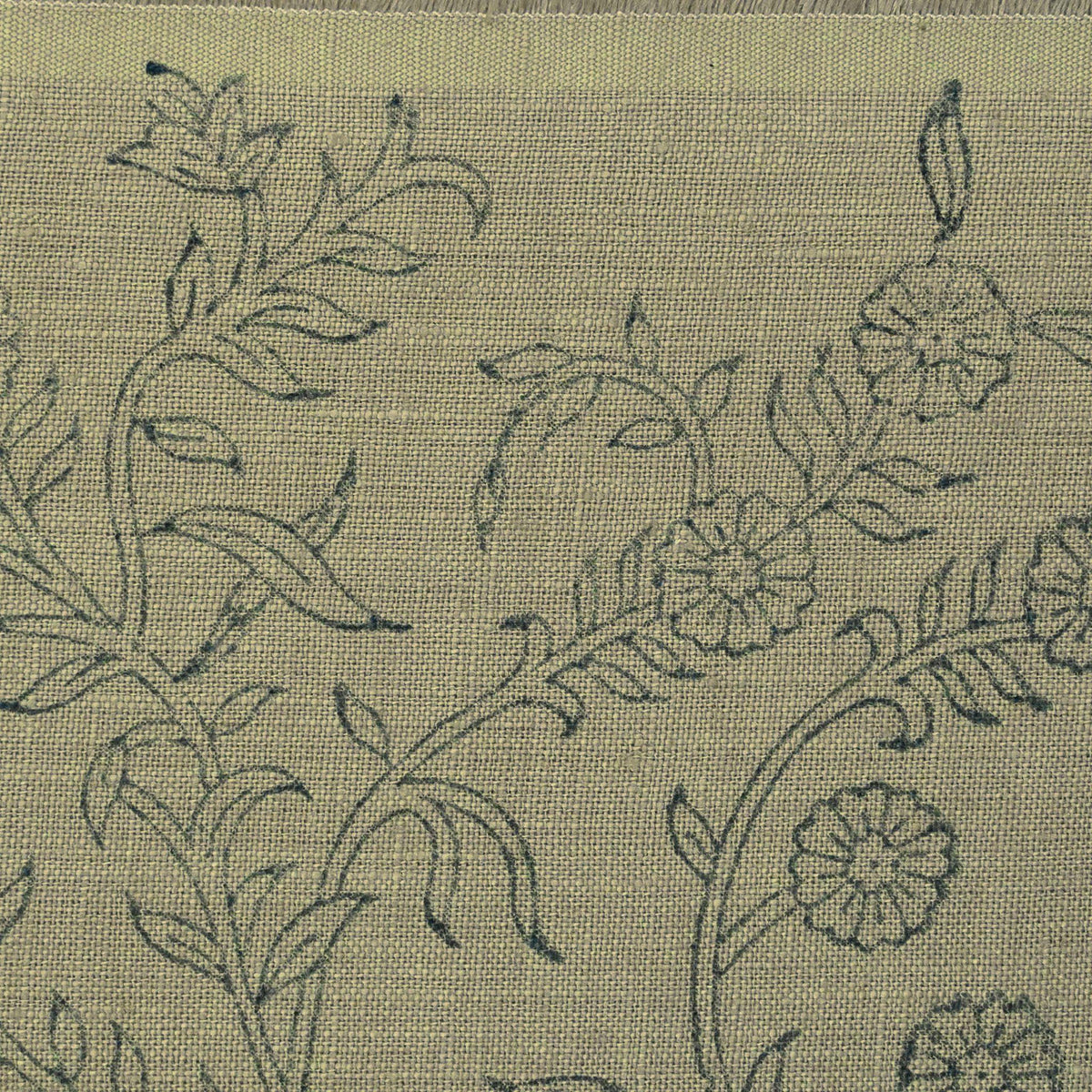 Bailey Handmade Floral Linen Fabric