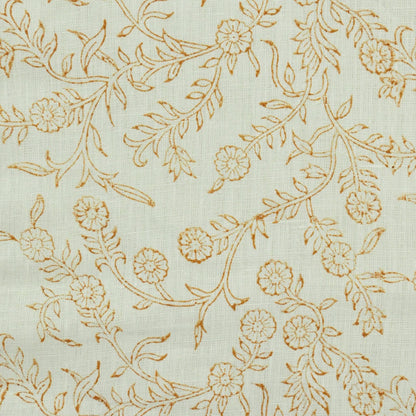 Bailey Handmade Floral Linen Fabric